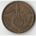10 Pfennig Svastica Grande 1939 - Zecca A